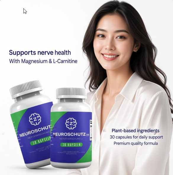 NeuroSchutz supports nerve health with magnesium and L-carnitine